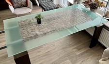 80m glas tisch gebraucht kaufen  Herford