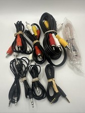 Lot audio cables for sale  Akron