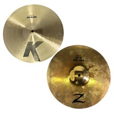 Prato usado Zildjian K/Z Hi Hats 13 - Muito bom comprar usado  Enviando para Brazil