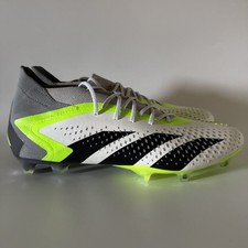 Chuteiras de futebol Adidas masculinas tamanho 10.5 PREDATOR PRECISION.1 FG brancas/verdes GZ0035 comprar usado  Enviando para Brazil