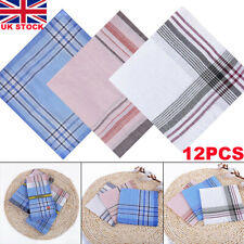 12pcs mens handkerchiefs for sale  UK