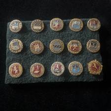 Vintage badge collection for sale  RUGBY