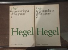 Fenomenologia dello spirito usato  Italia