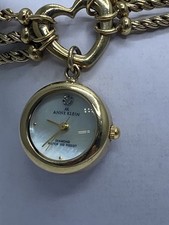 Relógio feminino ANNE KLEIN DIAMOND 19MM WR 100 ESFREGÃO BRANCO aço inoxidável comprar usado  Enviando para Brazil