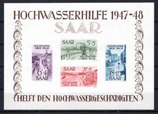 Saarland block postfrisch gebraucht kaufen  Hürth