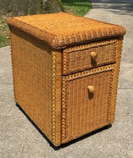Vintage 1980s rattan for sale  Akron