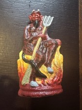 Lead figurine devil for sale  Stafford