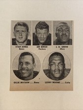 Usado, Ollie Matson Lenny Moore Stan Jones Jim Ringo 1959 Sporting News futebol 4X4 comprar usado  Enviando para Brazil