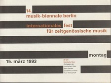 Programmheft konzert musik gebraucht kaufen  Deutschland