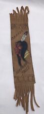 Vintage bookmark leather for sale  Leavenworth