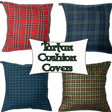 Capas de almofada de tecido 100% algodão tartan escocês decoração clã escocês dispersão comprar usado  Enviando para Brazil