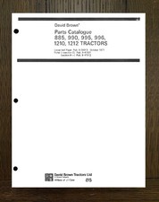 Tractor parts manual for sale  Addison