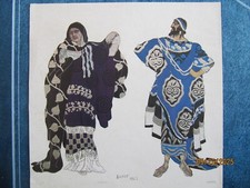 Léon bakst pochoir d'occasion  Vaucresson