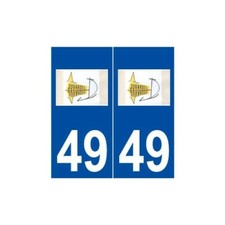 Juvardeil logo autocollant d'occasion  France