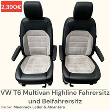 Multivan fahrersitz beifahrers gebraucht kaufen  Küstrin-Kietz