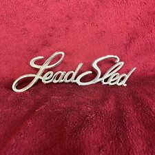 Lead sled emblem for sale  Lucerne Valley