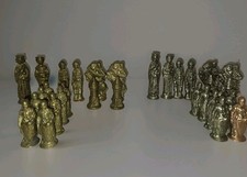 Metal chess pieces for sale  Jacksonville