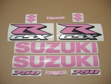 Adesivos para Suzuki GSX-R 750 kit de decalques rosa personalizado conjunto gráfico srad 2005 comprar usado Adesivos para Suzuki GSX-R 750 kit de decalques rosa personalizado conjunto gráfico srad 2005 comprar usado  Enviando para Brazil