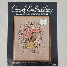 Floral crewel kit for sale  Saint Petersburg