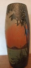 Vase verre gravé d'occasion  La Brède