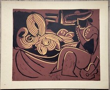 Pablo picasso linolschnitt gebraucht kaufen  Ettlingen