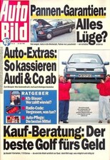 Usado, 1) Auto Bild 22/1992 - Opel Vectra GLS 1.7 TD mit  - Seat Toledo GL TD mit 75PS comprar usado  Enviando para Brazil