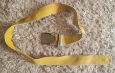Yellow webbing weight for sale  DRIFFIELD