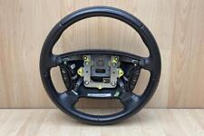 Black leather steering for sale  ILKESTON