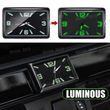 1 peça relógio de quartzo analógico relógio stick on relógio carro interior acessórios luminosos comprar usado  Enviando para Brazil