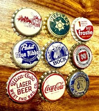 Vintage cork crowns d'occasion  Expédié en Belgium