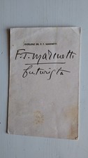 Autografo filippo tommaso usato  Varese
