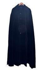 Black velvet cape for sale  BRIDGEND
