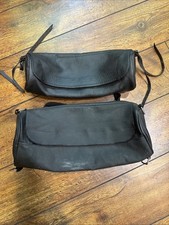 Leather handlebar bags for sale  Ridgeway