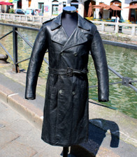 Trench cappotto pelle usato  Milano