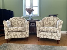 Two upholstered tub for sale  DORCHESTER