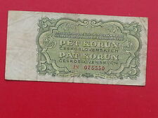 Billet korun 1961 d'occasion  Chemillé