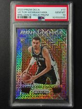 VICTOR WEMBANYAMA PSA 10 2023 PANINI PRIZM DECA 17 BRILHANTE MOJO NOVATO RC /25 comprar usado  Enviando para Brazil