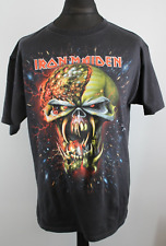 Camisa Iron Maiden Bruce Dickinson Final Oficial Frontier World Tour EUA 2010, usado comprar usado  Enviando para Brazil