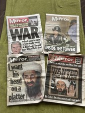 Daily mirror newspapers for sale  CHESTERFIELD