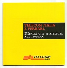 Folder schede telefoniche usato  Genova