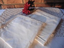 Antique ecru cotton d'occasion  Expédié en Belgium