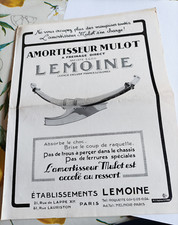 1924 advertising leaflet d'occasion  Expédié en Belgium