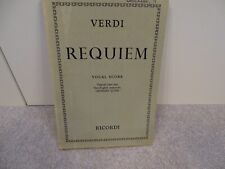 Giuseppe verdi requiem for sale  SURBITON