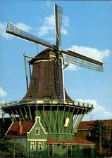 Cartão postal moinho de milho Holanda Zaandijk comprar usado  Enviando para Brazil