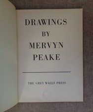 Drawings mervyn peake. for sale  NORWICH
