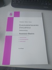 Hemmer assessor klausurentrain gebraucht kaufen  Erlangen