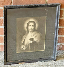 Antique jesus print for sale  Cincinnati