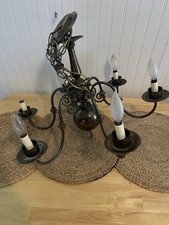Chandelier bronze six for sale  San Diego