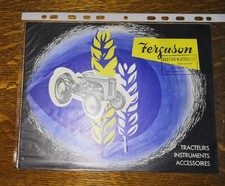 Catalogue tracteur ferguson d'occasion  France