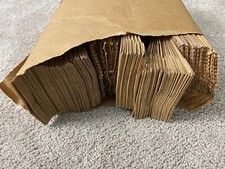 Usado, 300 sacos de papel Kraft, 11 x 3,75 NOVO, marrom alto e fino comprar usado  Enviando para Brazil